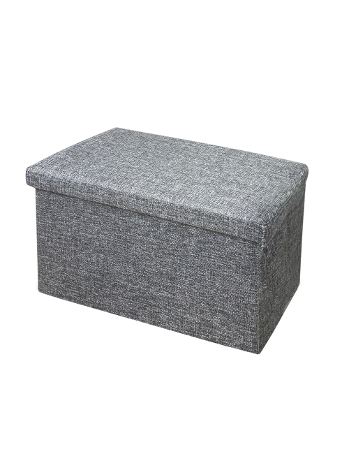 КОРОБ складной ГЕЛЕОС Пуф 49-ТС, размер 48х30х30 см, серый