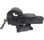 Слесарные тиски GRIFF 100 мм, серия PRO, поворотные, стальные, с наковальней g164024