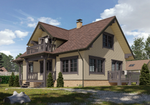Кронштейн желоба металлический Standard, тёмно-коричневый
