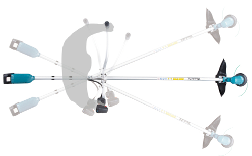 Аккумуляторная травокосилка Makita DUR190URT3