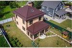 Металлочерепица классик 0,5 Rooftop Бархат RAL 8017 шоколад
