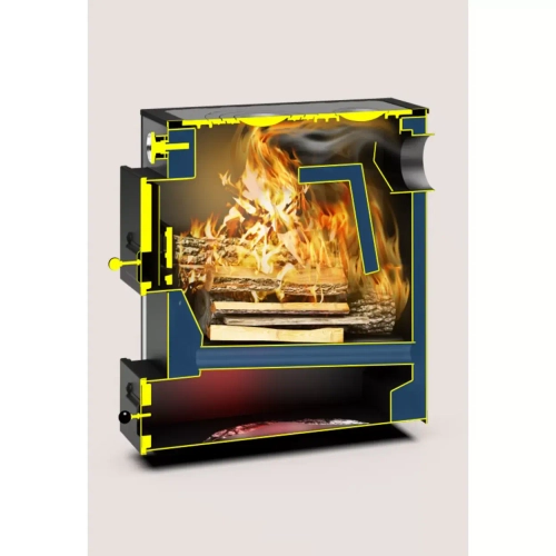 Котел твердотопливный Теплодар Куппер Практик - 16 В