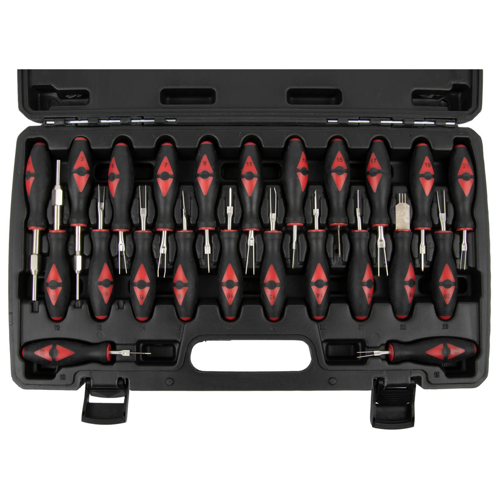 WDK-214231 Набор для демонтажа клемм электропроводки, 23 предмета