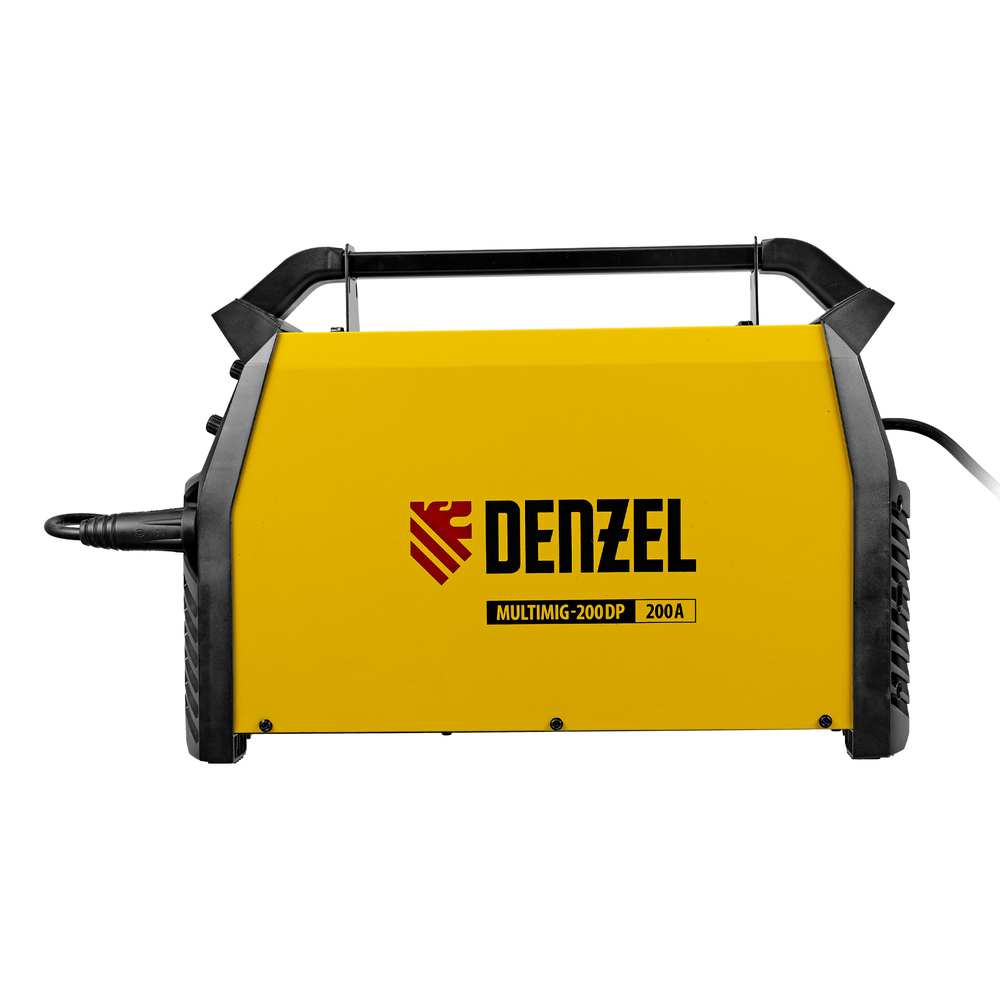 Аппарат инвертор. полуавтомат. сварки MultiMIG-200DP Synergy Double Pulse, 200 А, ПВ 80% Denzel