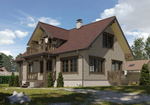 Фасадная панель Дюфур, Мерибель