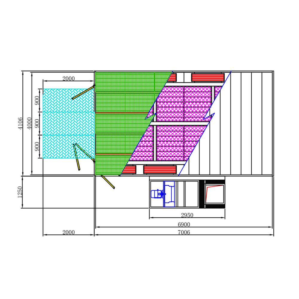 WDK-210 Окрасочно-сушильная камера