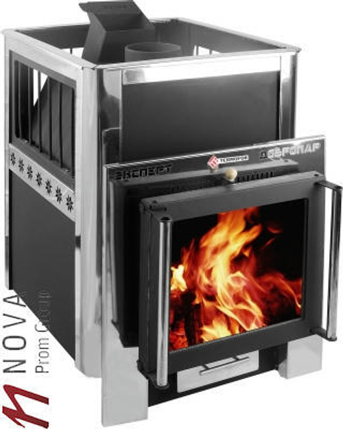 Печь для бани Термофор ДоброПар Эксперт Carbon 26 Плазма закр.каменка антрацит