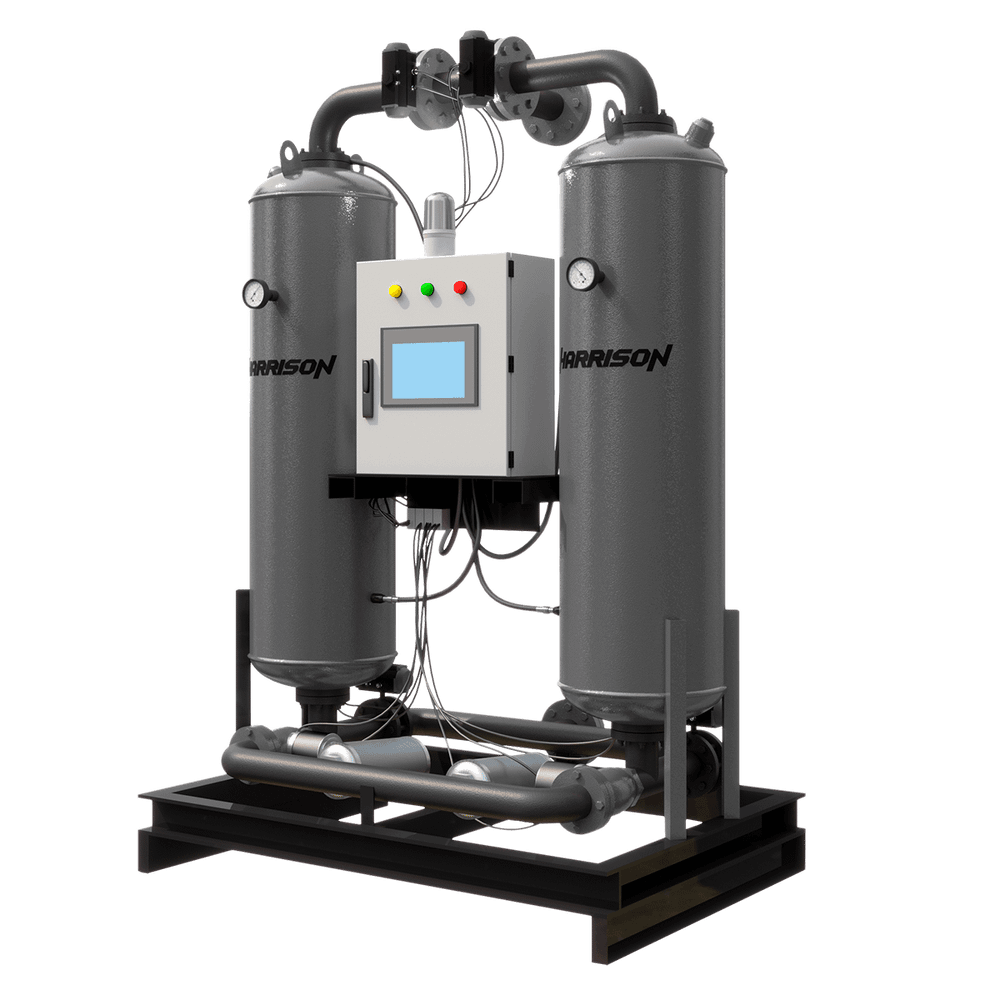 HRS-D9817000SXD Адсорбционный осушитель холодной регенерации: 17000 л/мин; -40°C; 10 бар