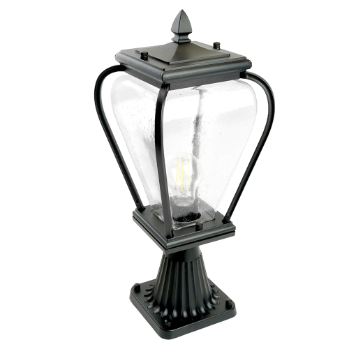 Светильник садово-парковый Feron PL744 на постамент 60W 230V E27, черный 51275