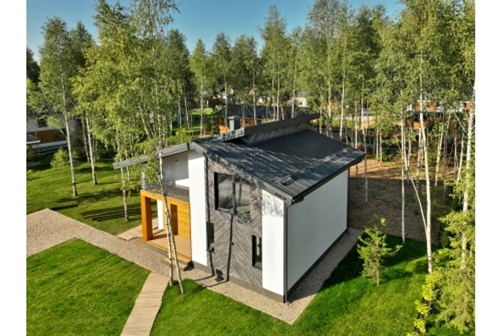 Кликфальц Pro Grand Line 0,5 Satin Matt с пленкой на замках RAL 7024 мокрый асфальт