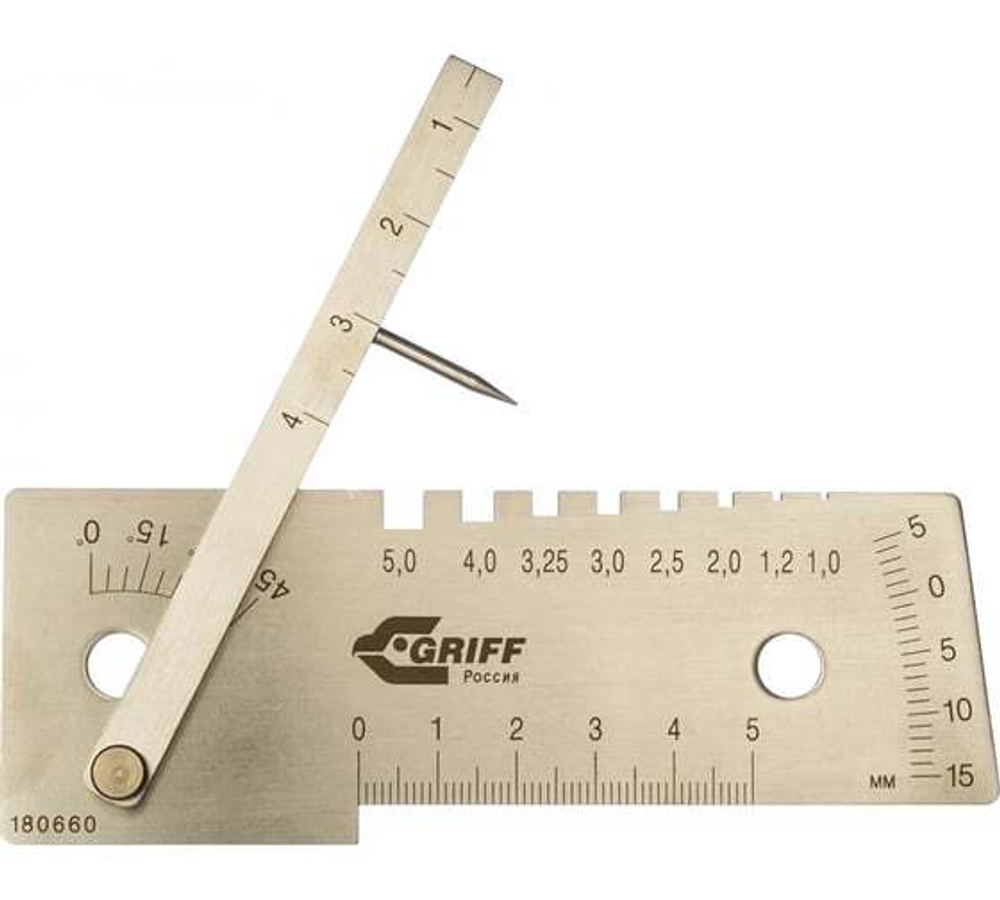 Шаблон сварщика универсальный УШС-3 GRIFF 030700