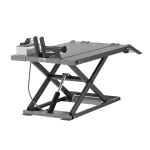 WDK-FC75W Подъемник пневмогидравлический 0,7 тонн для мототехники