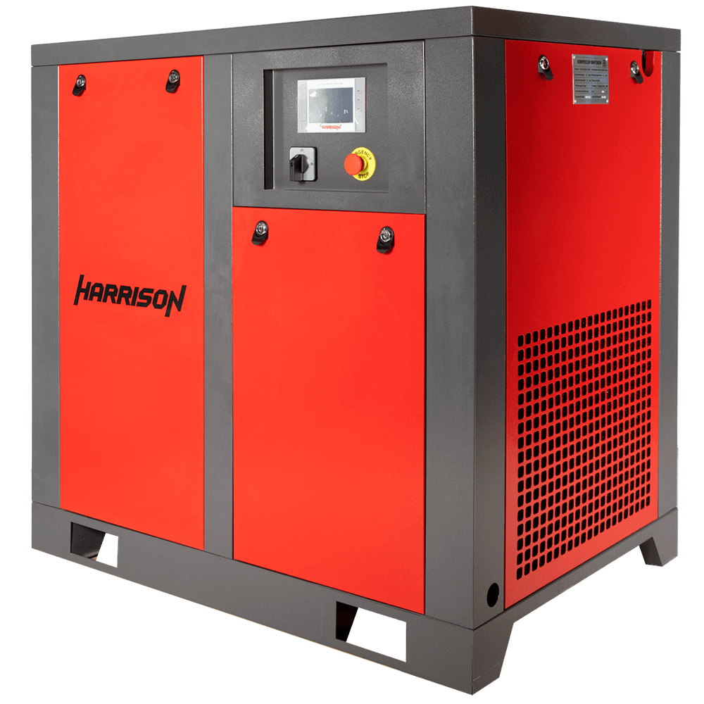 HRS-953200-10 Винтовой компрессор с прямым приводом: 3200 л/мин, 10 бар, 22 кВт