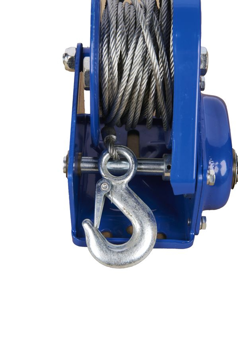 Лебедка ручная TOR ЛБ-1200 (BHW) г/п 0,54 т длина троса 10 м