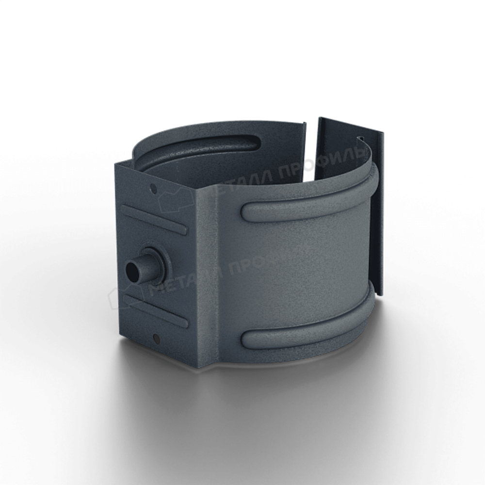 Держатель трубы (на кирпич) МЕТАЛЛ ПРОФИЛЬ Foramina Freeze D100 Grey