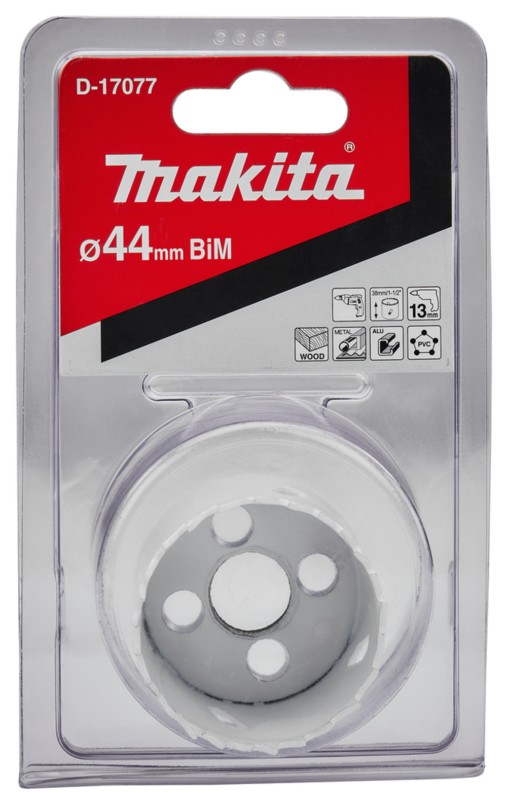 Биметаллическая коронка 44х38 мм Makita D-17077