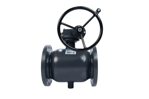 Ридан RJIP Premium 065N0271GR — Кран шаровой FF DN350 PN16 WG (фланцевый, с редуктором, стандартный проход)