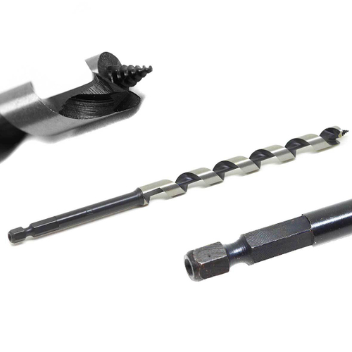 Сверло спиральное по дереву 6x200, 1/4 Makita D-15992