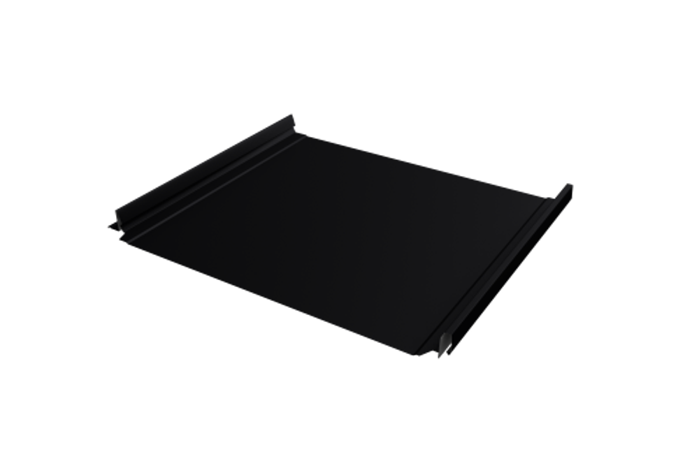 Кликфальц Pro Grand Line 0,5 Drap с пленкой на замках RAL 9005 черный