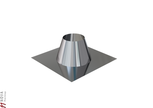 Разделка Феррум крышная прямая (430/0,5 мм) нержавеющая ф200