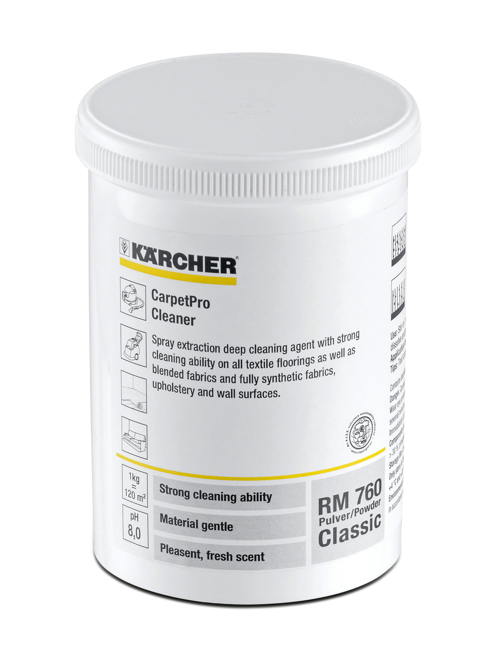 Средство для чистки ковров и мягкой мебели RM 760 ASF Classic, 800 г