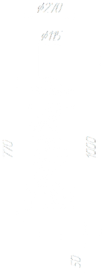 Дымоход Экономайзер в кожухе для банной печи
