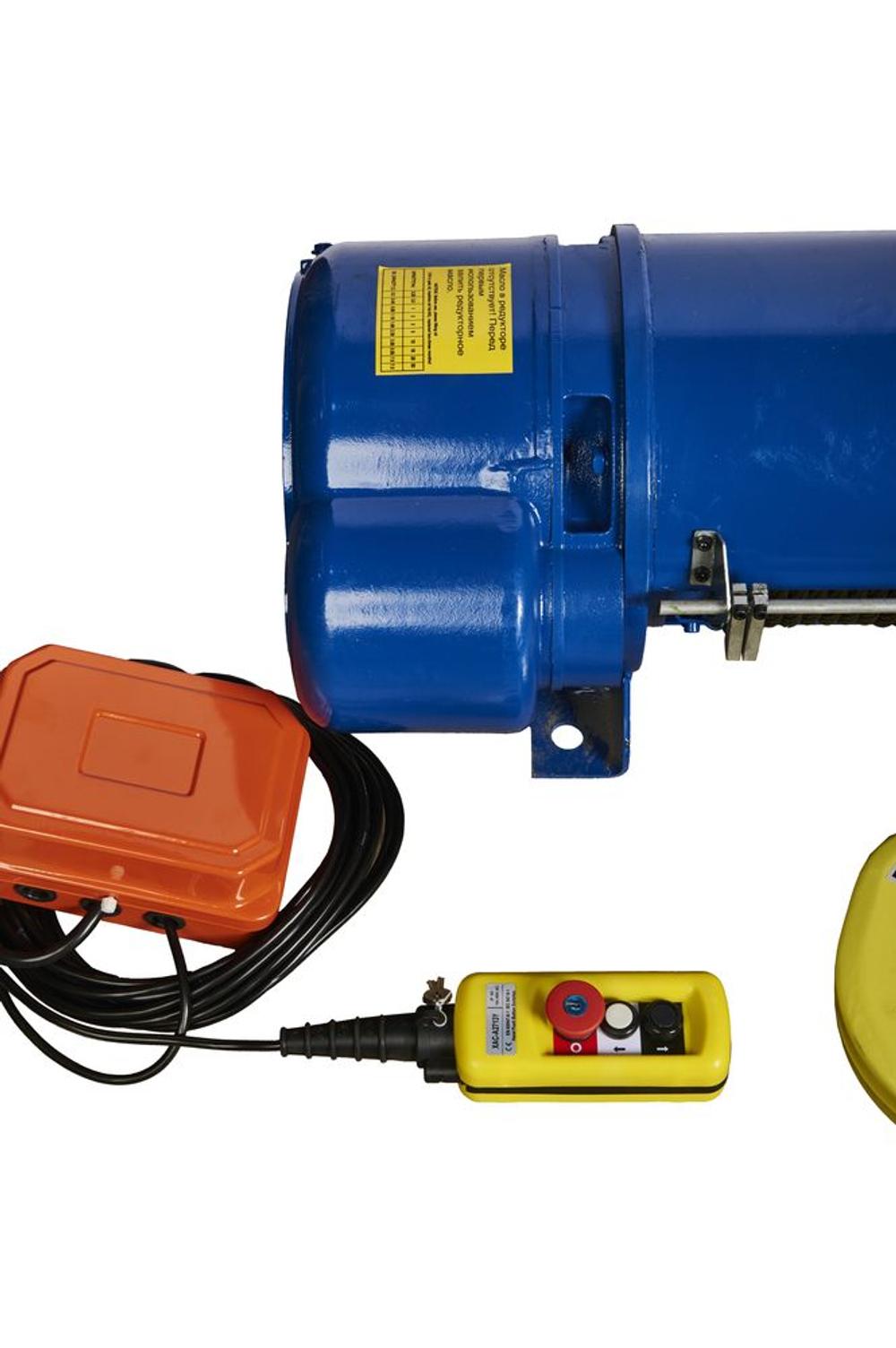 Таль стационарная на лапах 2т 9м 380В электрическая канатная TOR CD