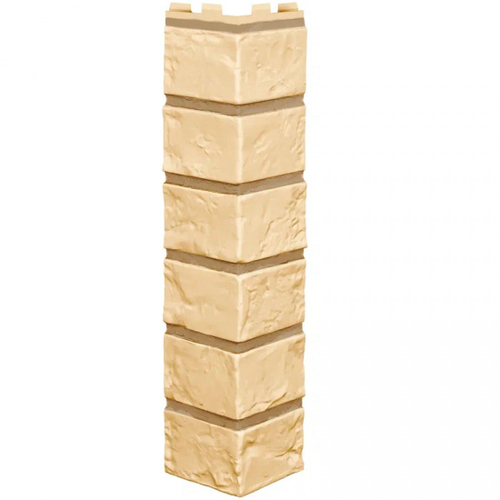 Угол наружный ТехноНиколь Оптима Кирпич песочный, шт