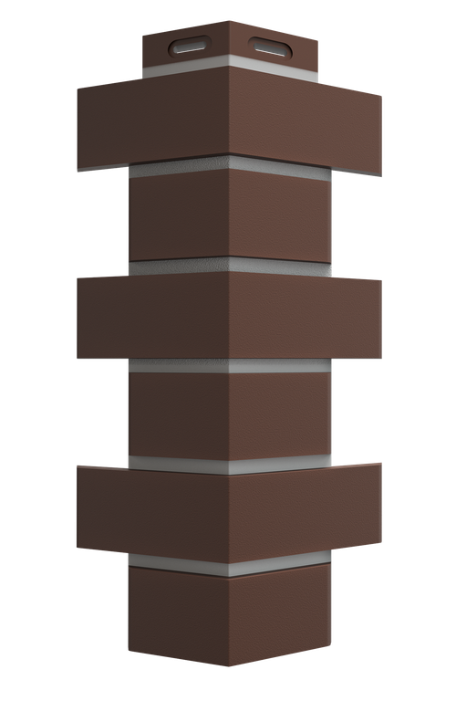 Угол Флемиш, Коричневый для фасадных панелей