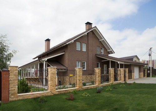 Кирпич керамический ЛСР одинарный Коричневый гладкий