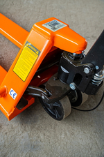 Тележка гидравлическая с тормозом 2500 кг 1150 мм полиуретановые колеса XILIN BFB