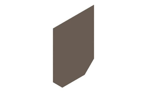 Заглушка торцевая стальная для лотка водоотводного бетонного 4769