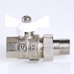 Кран шаровый с американкой ¾"в x ¾"н Valtec Base VT.227.NW.05