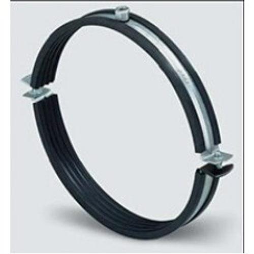 Хомут вентиляционный для горизонтального крепления воздухов с уплотнителем 250мм М8