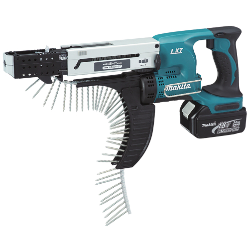 Магазинный шуруповерт 45-75 мм, LXT Makita DFR750RFE