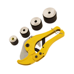 Аппарат для сварки пластиковых труб DWP-750, 750 Вт, 0-300 град, 4 насадки, 20-40 мм Denzel