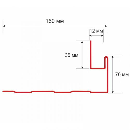 Околооконная планка ТехноНиколь Оптима Жасмин 3 м, шт