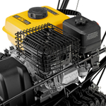 Гибридная снегоуборочная машина с функц. подметания SWB-600, 212 сс, руч. старт, 2 насадки Denzel