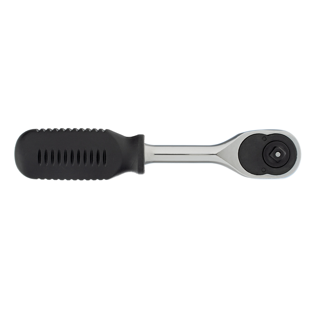 Ключ-трещотка 1/4", CrV, 45 зубьев, с быстрым сбросом, хром Matrix