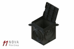 Люк чугунный квадратный класса С250 500х500