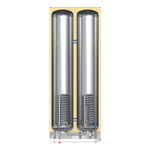 Водонагреватель комбинированный косвенного нагрева THERMEX Flat 100 V Combi
