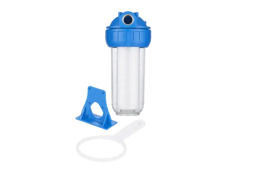 Колба Slim Line 5” CFC-5K (резьба 1") с картриджем NT-5 (50мкм) slim line