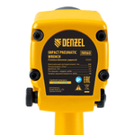 Ударный пневмогайковерт IW860+набор головок, 1/2", 7000 об/мин, 868 Нм Denzel