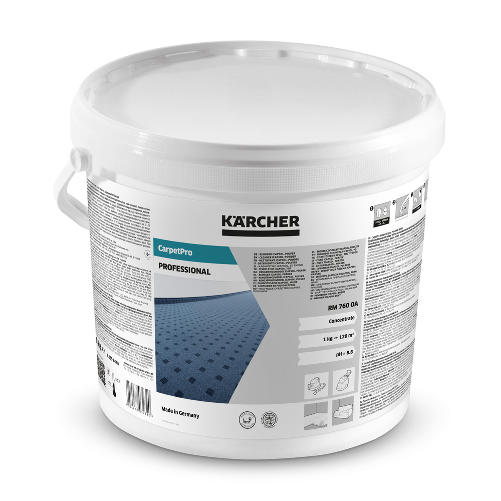 Средство для чистки текстильных покрытий iCapsol RM 760 ASF, 10 кг