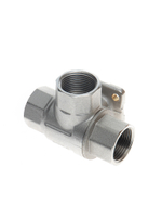 Ридан 082G5419R — Кран шаровой двухпозиционный AMZ-113R PN40, DN20, Kvs 45, Tmax110 °C, Rp3/4, корпус CW617N, трехходовой