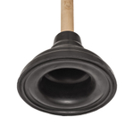 Вантуз для удаления засоров "Классик", деревянная ручка 53 см