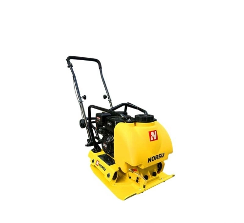 Виброплита бензиновая прямоходная (колесный комплект, бак для воды) NORSU RS-80TL