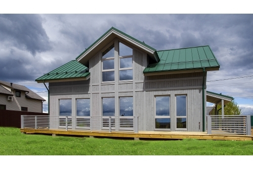 Кликфальц Pro Line Grand Line 0,45 Drap с пленкой на замках RAL 6005 зеленый мох