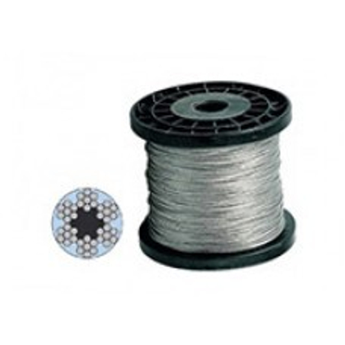 Трос стальной оцинкованный в оплетке ПВХ 2/3мм