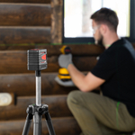 Лазерный уровень QBC GREEN Basic SET, 20 м, зеленый луч, батарейки, резьба 1/4" MTX